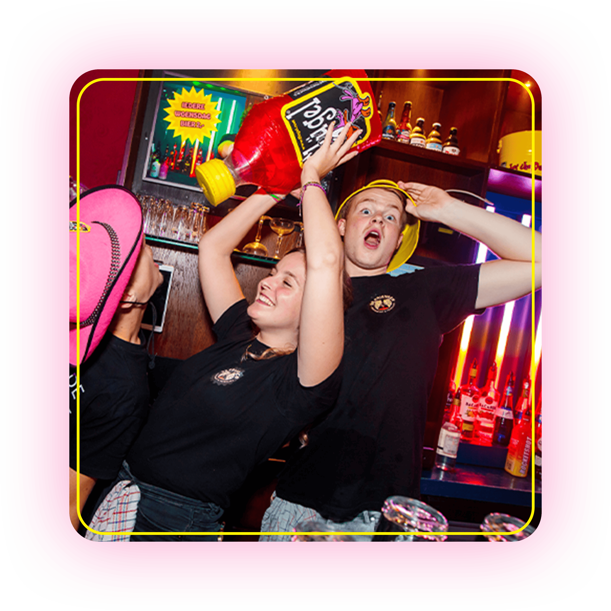 Partyspaß mit Flügel